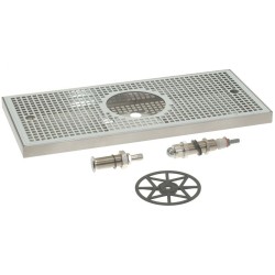 STAINLESS STEEL DRIP TRAY 500X220XH30 MM