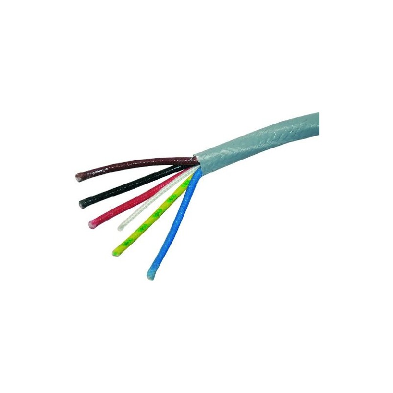 CAVO FIBRA VETRO 5 FILI 4 MM  10 MT