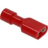 FASTON FEMMINA ROSSO F 63X08 MM