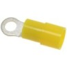 CAPICORDA OCCHIELLO GIALLO  43MM 100PZ