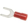 CABLE TERMINAL RED FORK  53 MM 100 PCS