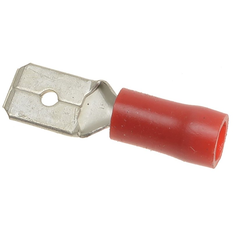 FASTON MASCHIO ROSSO 63X08 MM 100 PZ