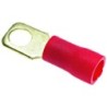 CABLE TERMINAL RED LOOP F  4MM 100 PCS