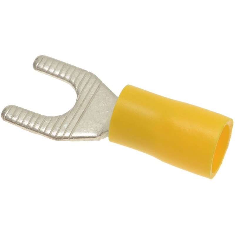 CAPICORDA FORCELLA GIALLO  6MM 100 PZ