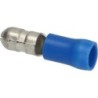 CABLE TERMINAL BLUE PLUG M  5 100 PCS