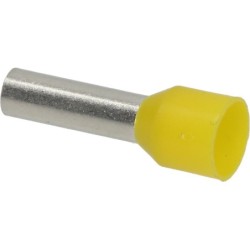 YELLOW END PIPE 6X12 MM 100...