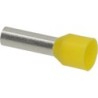 TUBETTO TERMINALE GIALLO 6X12 MM 100 PZ