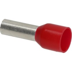 RED END PIPE 10X12 MM 100 PCS
