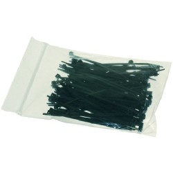 CLAMP BLACK 25X100 MM  100PCS