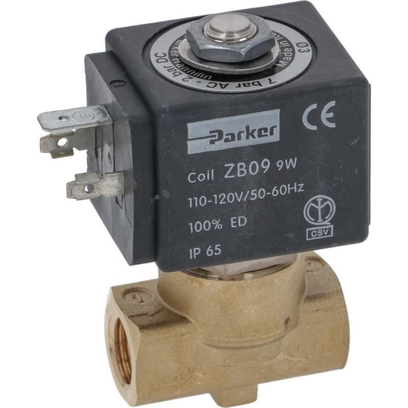 SOLENOID VALVE PARKER 2WAY 110V 5060HZ