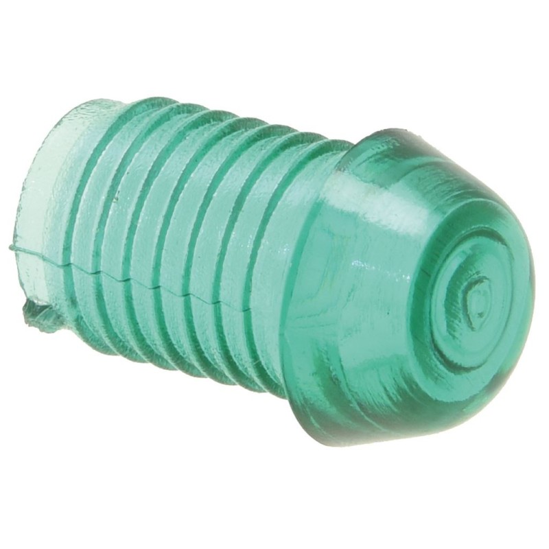 LAMP CAP TAPERED CONICAL GREEN SU3