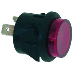 INDICATOR LIGHT RED 220V  25 MM