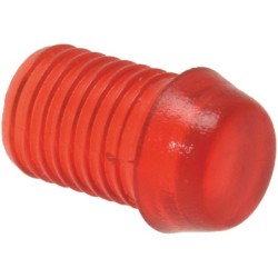 LAMP CAP TAPERED CONICAL RED SU3