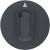 BLACK KNOB  44 MM