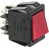 CHANGEOVER SWITCH 2 POLE RED 16A 250V