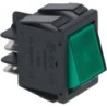 INTERRUTTORE BIPOLARE VERDE 16A 250V