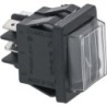 BIPOLAR SWITCH BLACK 16A 250V