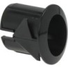 ELLIPT PUSHBUTT HOUSING 17X13MM BLACK