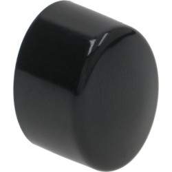 PUSHBUTTON ELLIPTICAL 17X13 MM BLACK