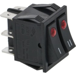 INTERRUTTORE DOPPIO TRIPOLARE 16A 250V