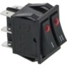 DOUBLE THREEPOLE SWITCH 16A 250V