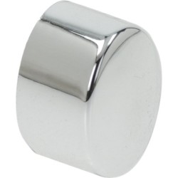 BUTTON ELLIPTICAL 17X13MM CHROMEPLATED