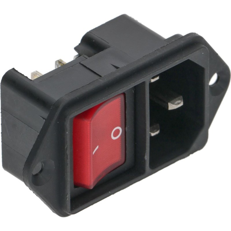 SPINA CON INTERRUTTORE ONOFF 10A 250V