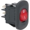 INTERRUTTORE BIPOLARE ROSSO 16A 250V