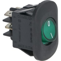 INTERRUTTORE BIPOLARE VERDE 16A 250V