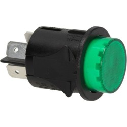 INTERRUTTORE BIPOLARE VERDE 16A 250V