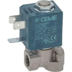 SOLENOID VALVE 2WAYS CEME  18F 230V