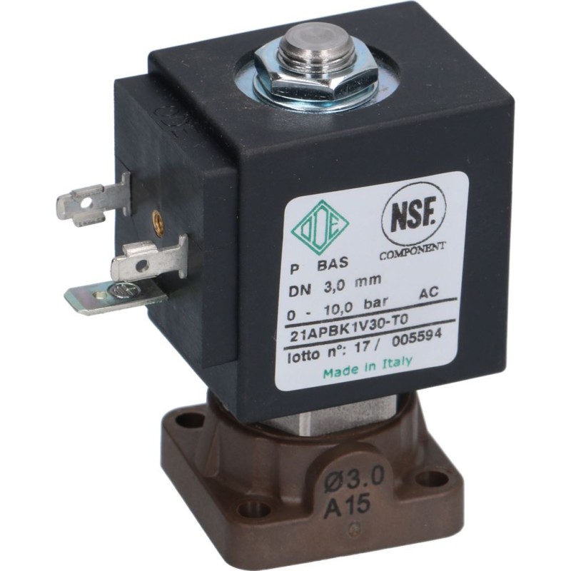 SOLENOID VALVE ODE 2WAY 110120V 15VA