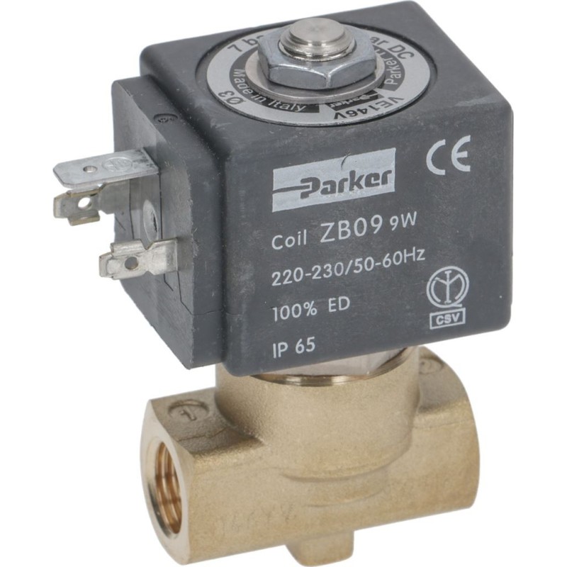 SOLENOID VALVE PARKER 2WAY 230V 5060HZ