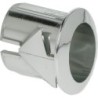 ELLIPT PUSHBUTT HOUSING 17X13MM CHR