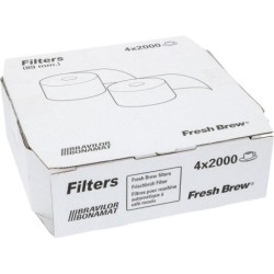 PAPER FILTERS 89 MM 4X2000 COFFEE