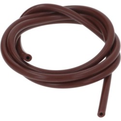 TUBE BROWN SILICONE  3X7 MM