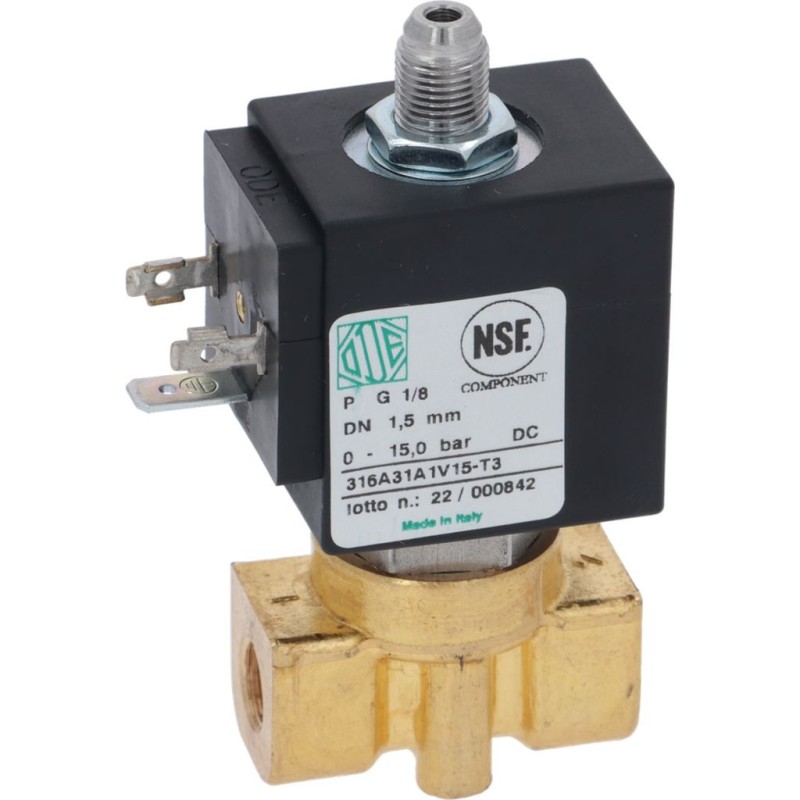 SOLENOID VALVE ODE 3WAY  18 24V 11W