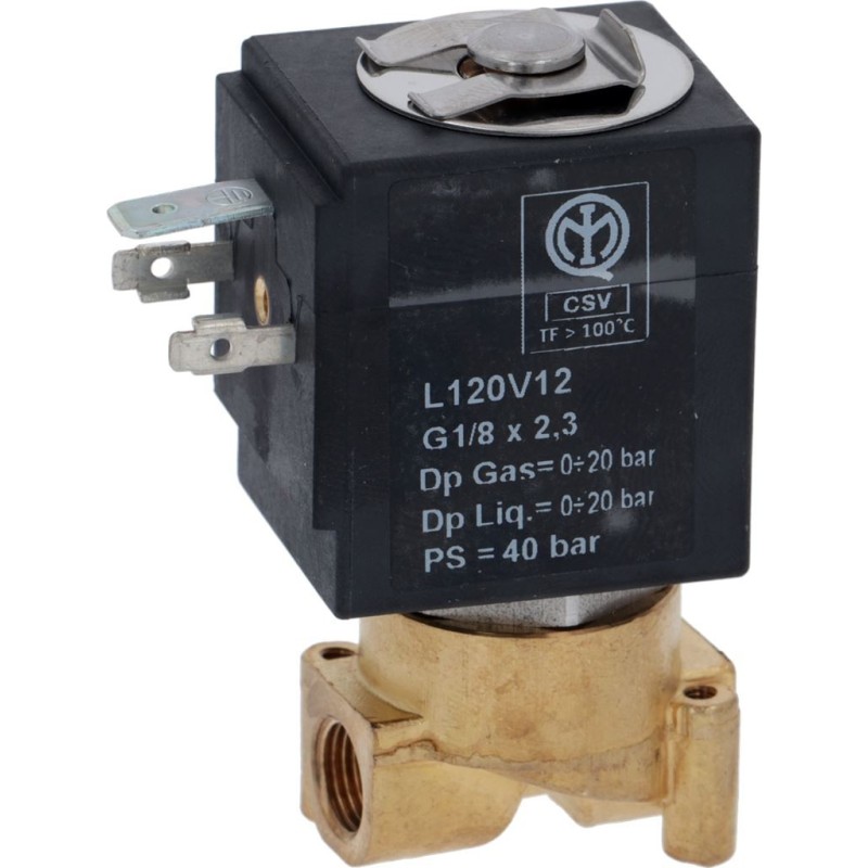 SOLENOID VALVE ASCOSIRAI 2WAY 230V 17V