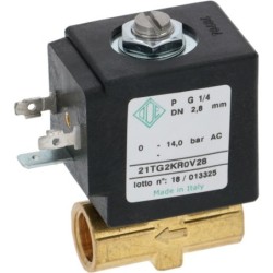 SOLENOID VALVE ODE 2WAY  14 230V 8W