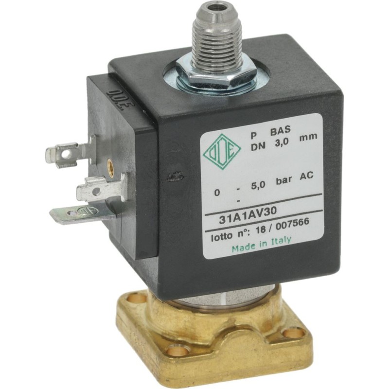 SOLENOID VALVE ODE 3WAY 24V 8W