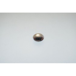 ELLIPTIC BUTTON 13X17MM CHROMEPLATED