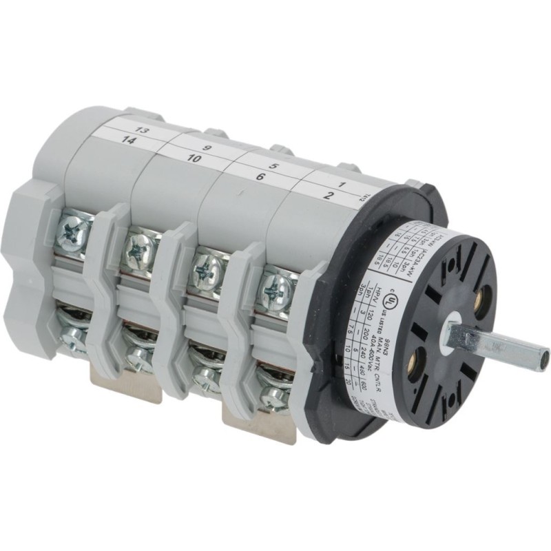 COMMUTATOR 02 POSITIONS 600V 32A