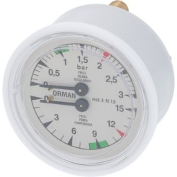 PRESSURE GAUGE FOR BOILERPUMP  63 MM