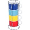 SET 4 CUPS BIALETTI MULTICOLOUR