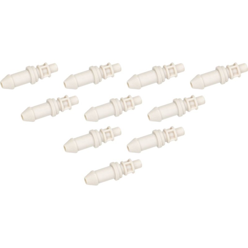 HOSE END FITTING STRAIGHT 10PCS