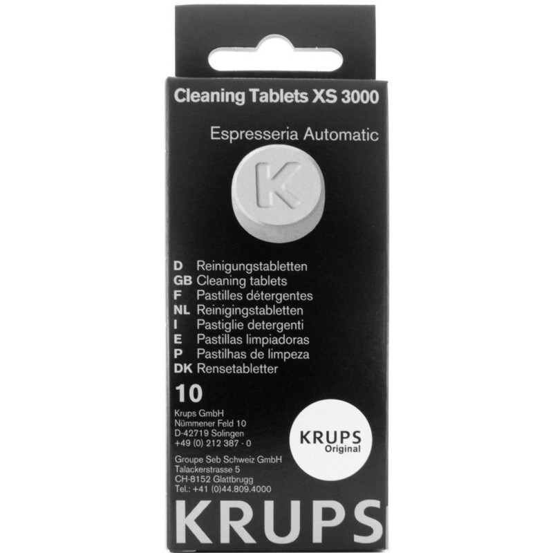 PASTIGLIE DETERGENTE KRUPS XS3000 10 PZ