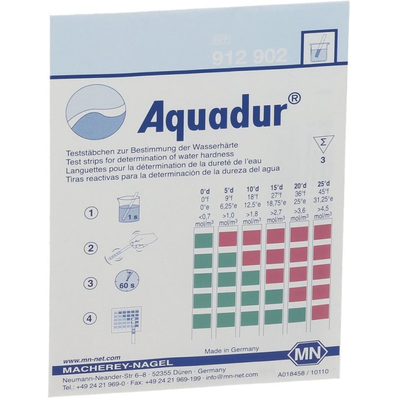 WATER HARDNESS ANALYSIS TEST KIT 43X9783