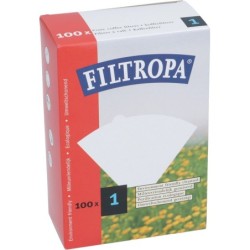 FILTROPA BLEACHED PAPER FILTERS 1 100