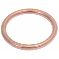 ROUND COPPER GASKET  28X22X3 MM