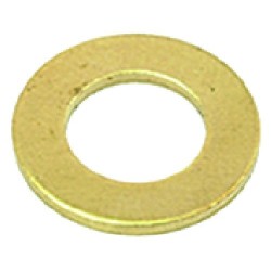 WASHER FLAT BRASS  139X83X1 MM